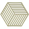 Zone Bordskåner Hexagon Silikone, Olive