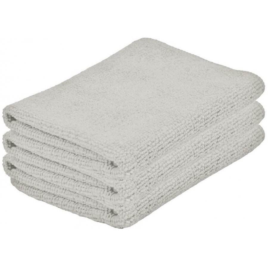 Zone Karklud Microfiber 3 stk., Warm Grey