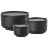 Zone Peili Sklest Lille 3 stk., Black