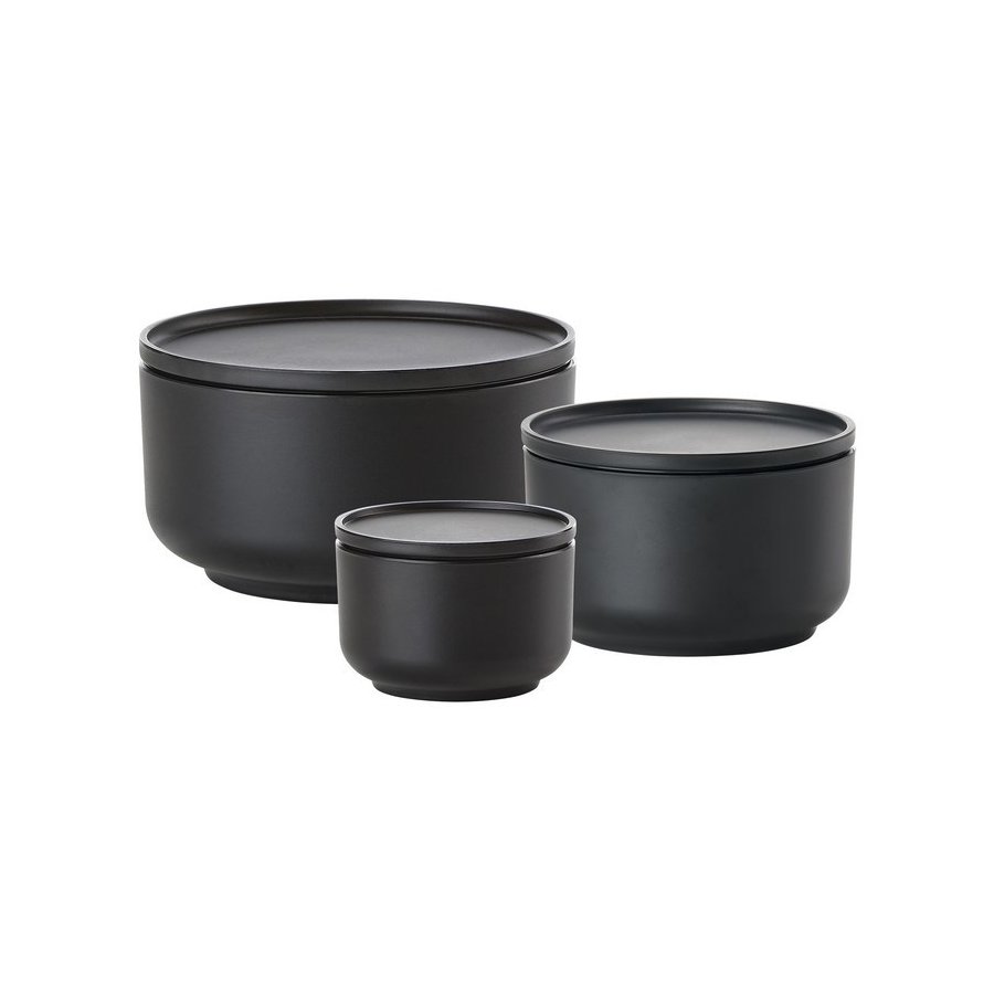 Zone Peili Sklest Lille 3 stk., Black