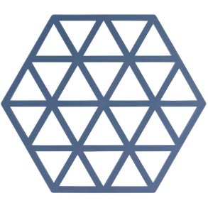 Zone Denmark Triangles Untersetzer, Denim