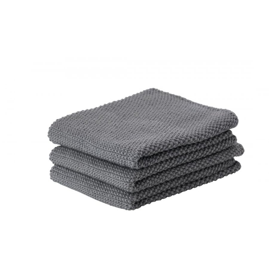 Zone Karklud 3 stk, Cool Grey