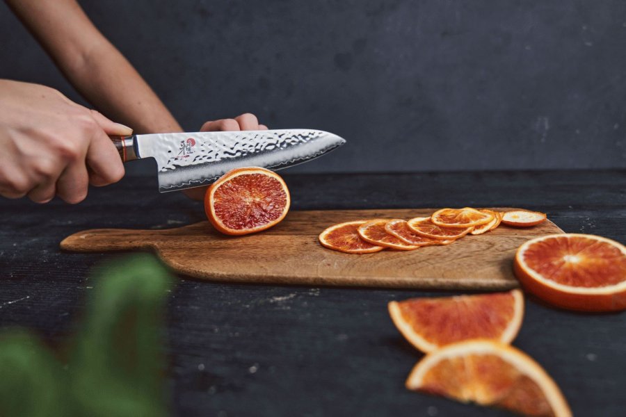 MIYABI 6000 MCT Gyutoh Messer 20 cm, Pakka-Baum