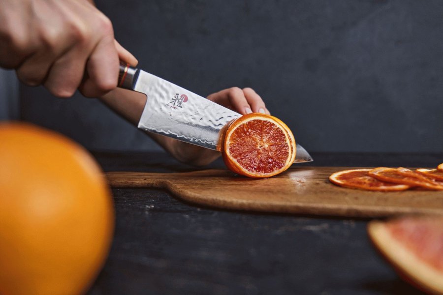 MIYABI 6000 MCT Gyutoh Messer 20 cm, Pakka-Baum