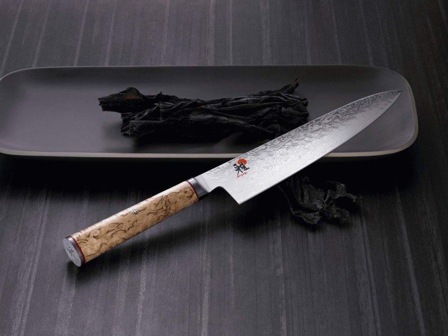 MIYABI 5000 MCD Gyutoh Messer 24 cm, Birk