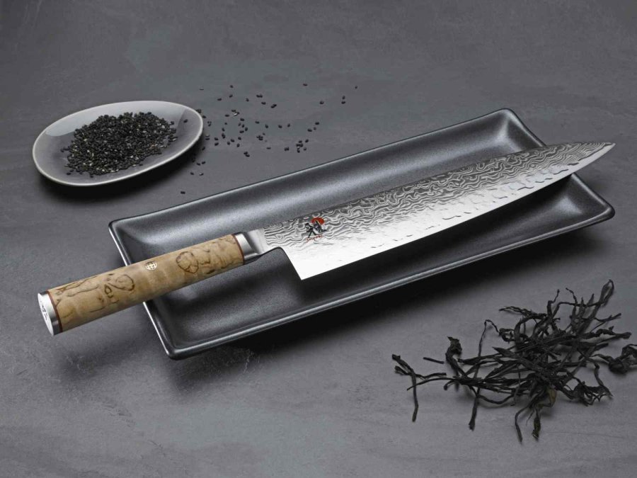 MIYABI 5000 MCD Gyutoh Messer 24 cm, Birk
