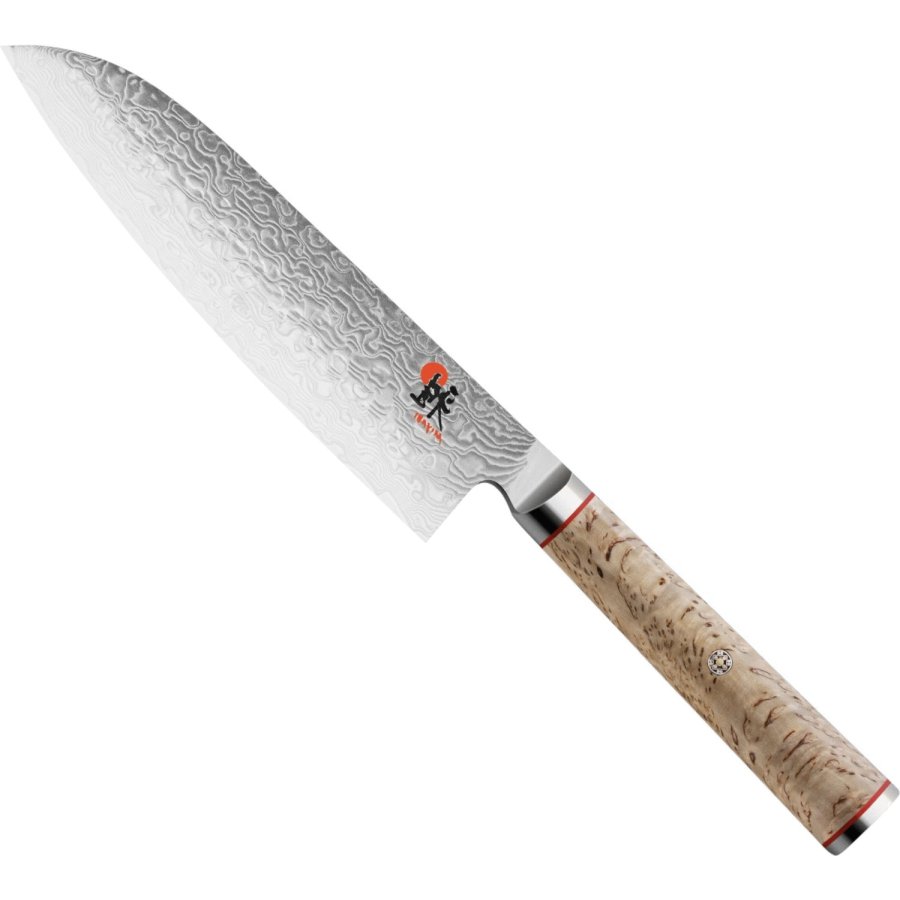 MIYABI 5000 MCD Santoku Messer 18 cm, Birk