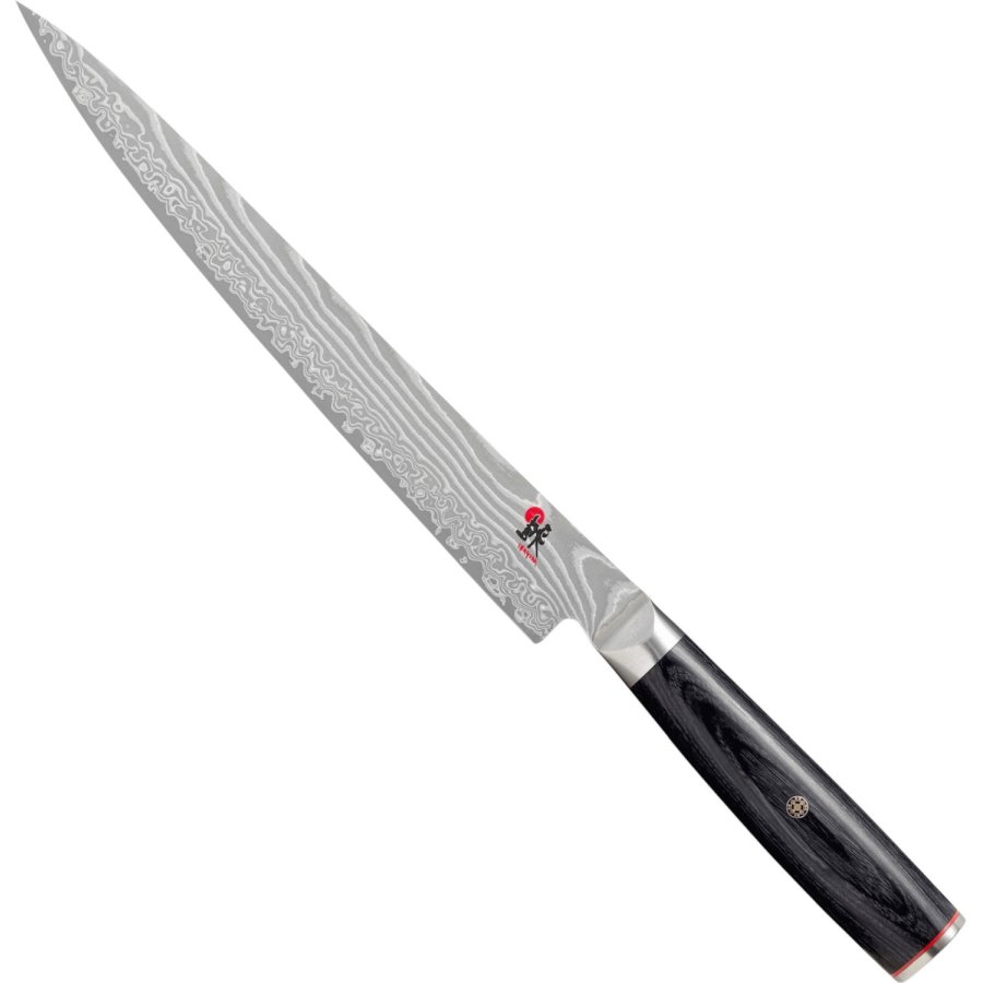 MIYABI 5000 FC-D Sujihiki Messer 24 cm, Pakka-Baum