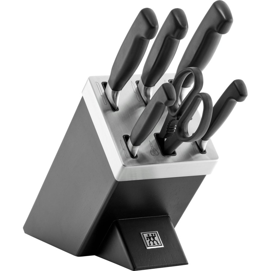 Zwilling FOUR STAR Selbstschrfender Messerblock 7-teilig