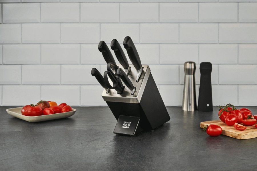 Zwilling FOUR STAR Selbstschrfender Messerblock 7-teilig