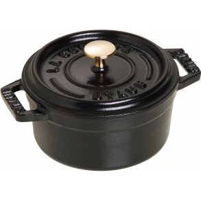 Staub La Cocotte Mini-Cocotte 10 cm/0,25 L, Schwarz