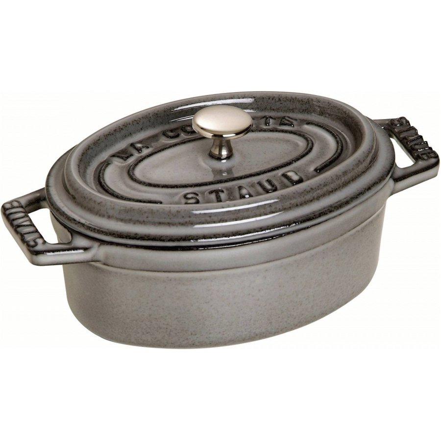 Staub La Cocotte Mini-Cocotte 11 cm/0,25 L, Graphitgrau