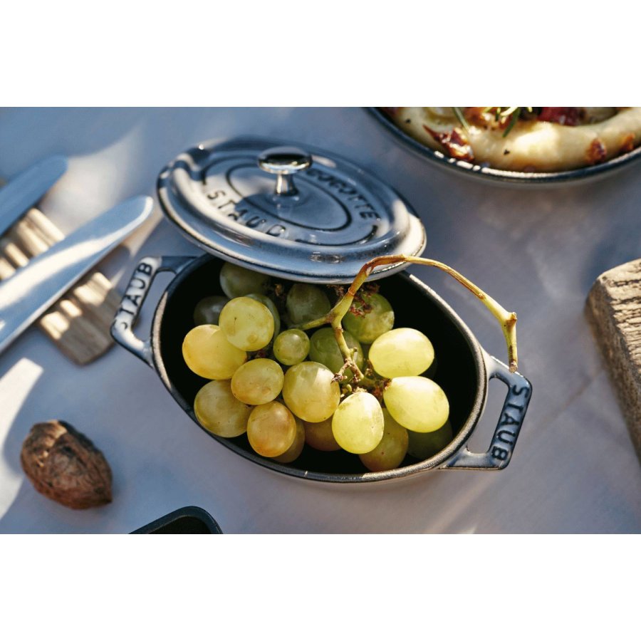 Staub La Cocotte Mini-Cocotte 11 cm/0,25 L, Graphitgrau