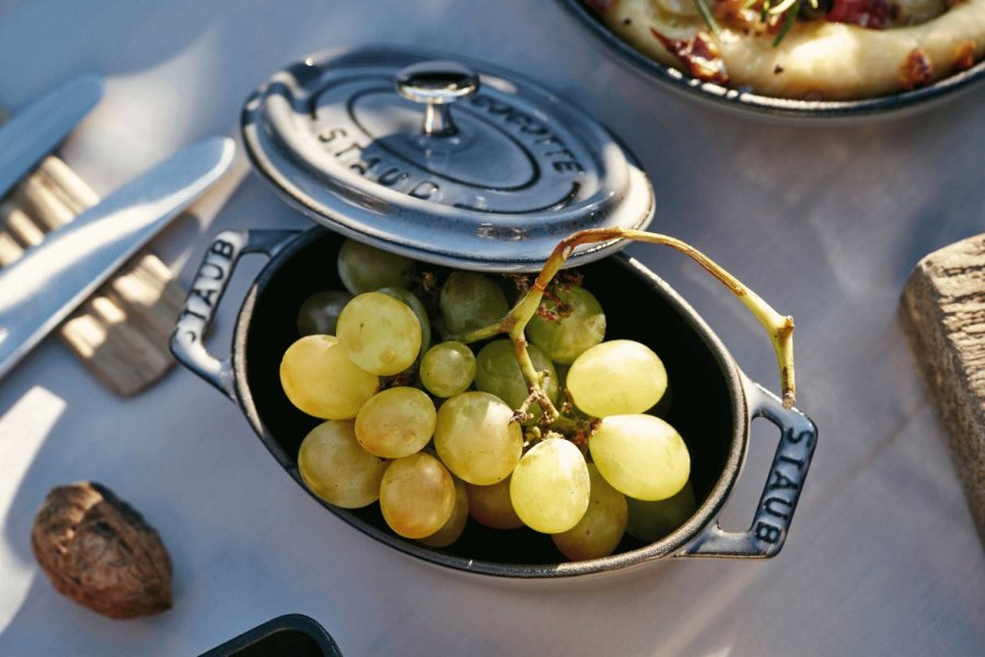 Staub La Cocotte Mini-Cocotte 11 cm/0,25 L, Graphitgrau