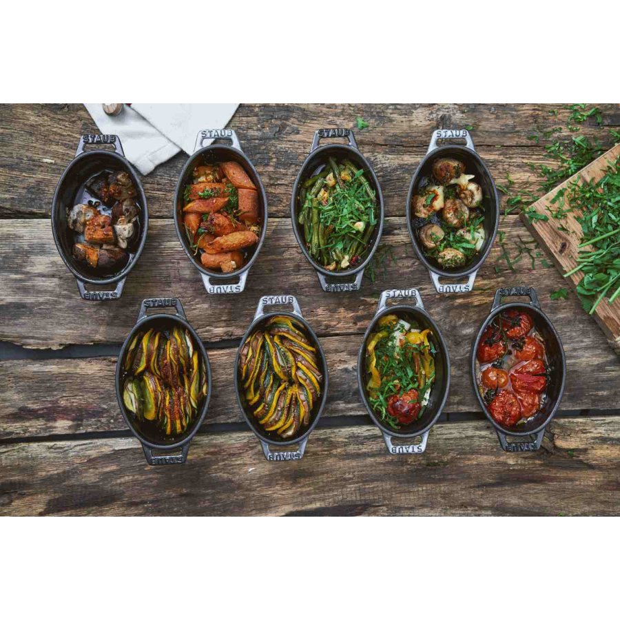 Staub La Cocotte Mini-Cocotte 11 cm/0,25 L, Graphitgrau