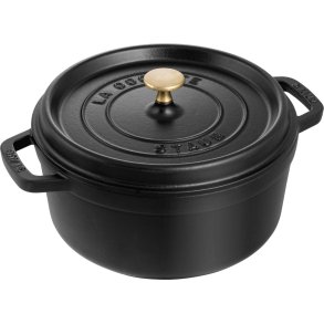 Staub La Cocotte Cocotte 24 cm/3,7 L, Schwarz