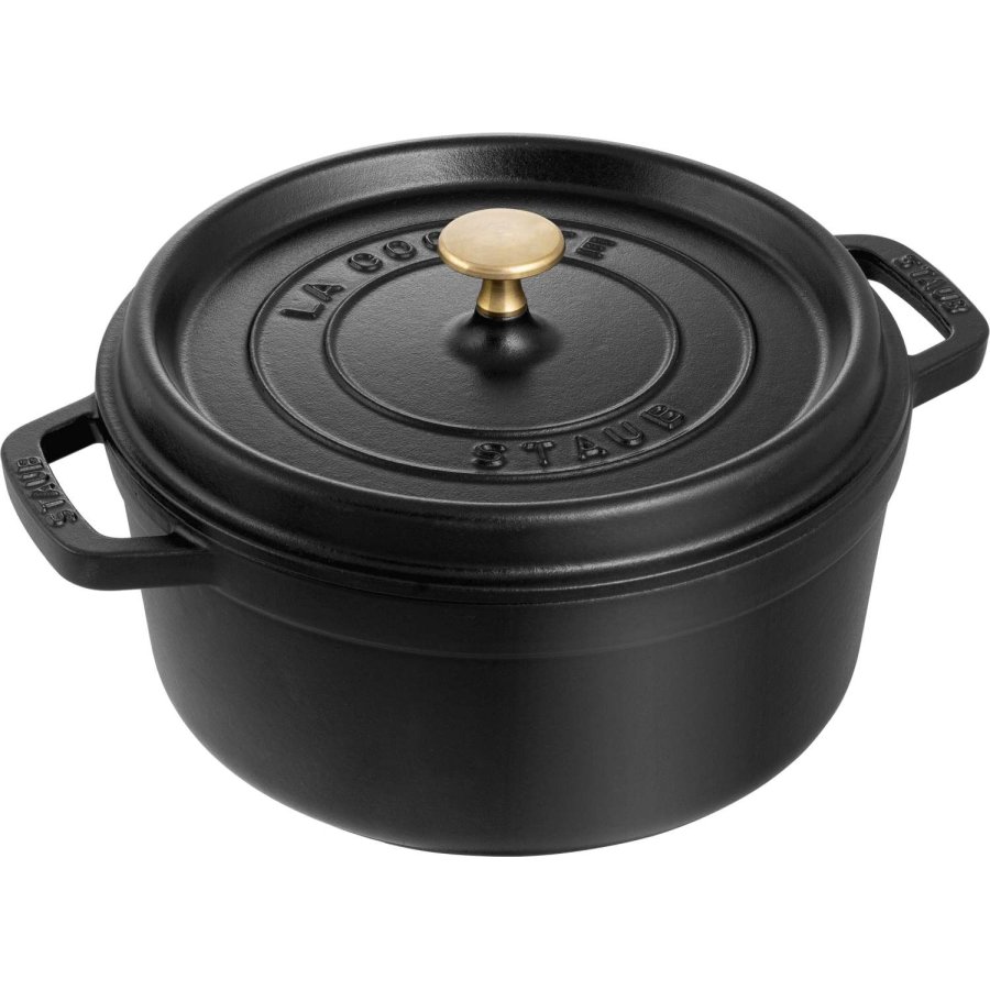 Staub La Cocotte Cocotte 24 cm/3,7 L, Sort