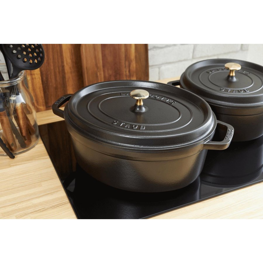 Staub La Cocotte Cocotte 27 cm/3,25 L, Sort