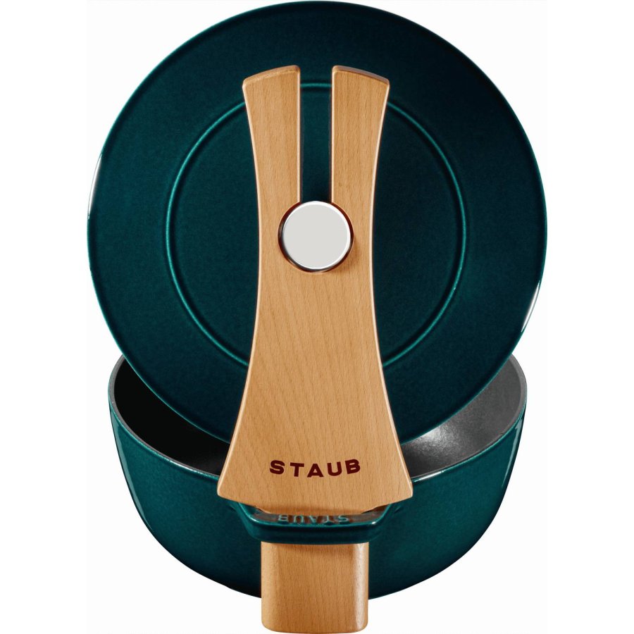 Staub Holzdeckelhalter 34 cm, Buche
