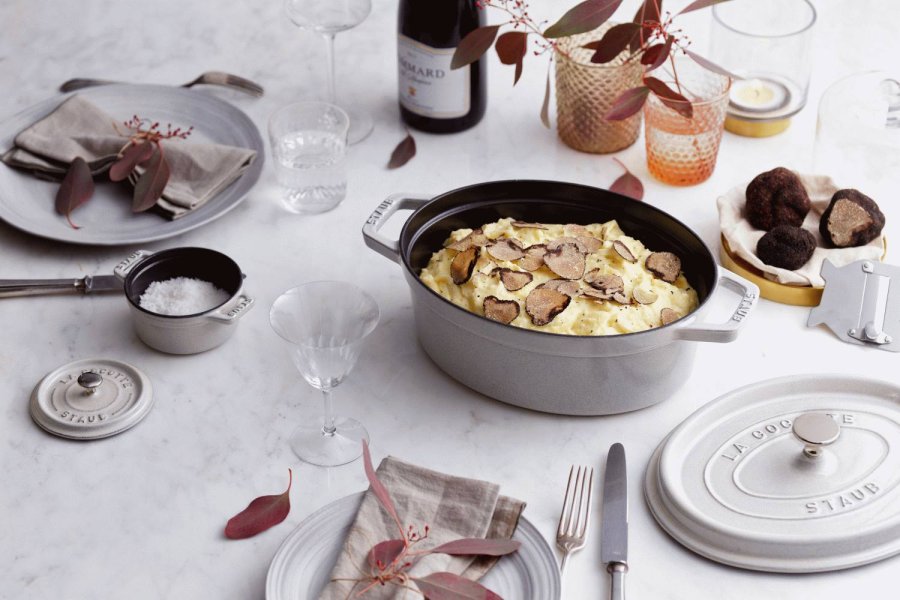 Staub La Cocotte Cocotte 33 cm/6,75 L, White Truffle
