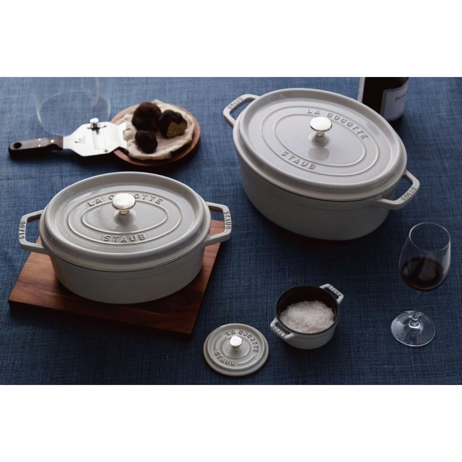 Staub La Cocotte Cocotte 33 cm/6,75 L, White Truffle