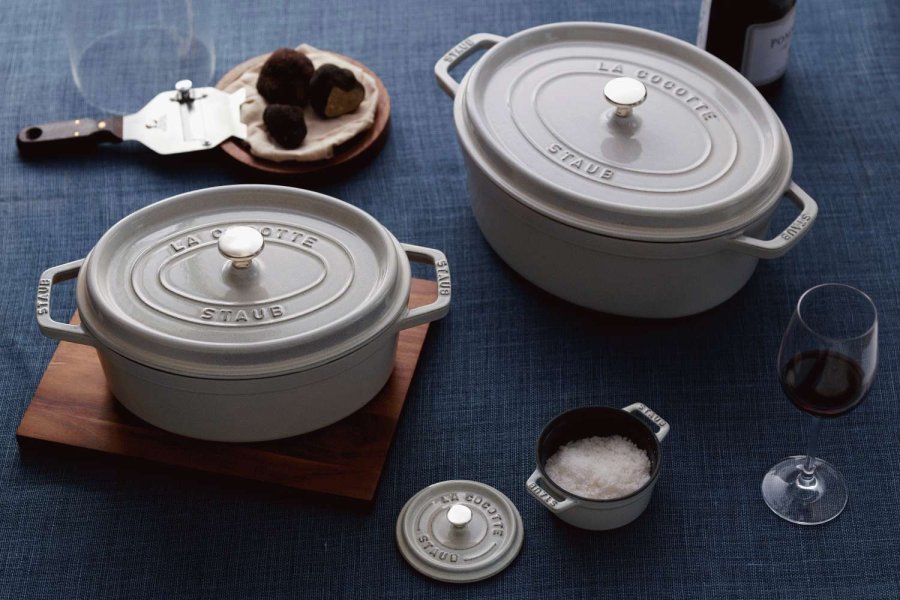 Staub La Cocotte Cocotte 33 cm/6,75 L, White Truffle