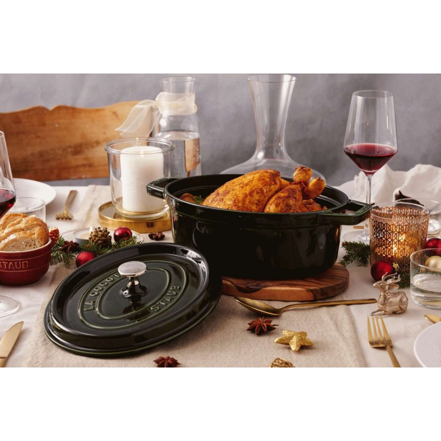 Staub La Cocotte Cocotte 31 cm/5,5 L, Basilikum