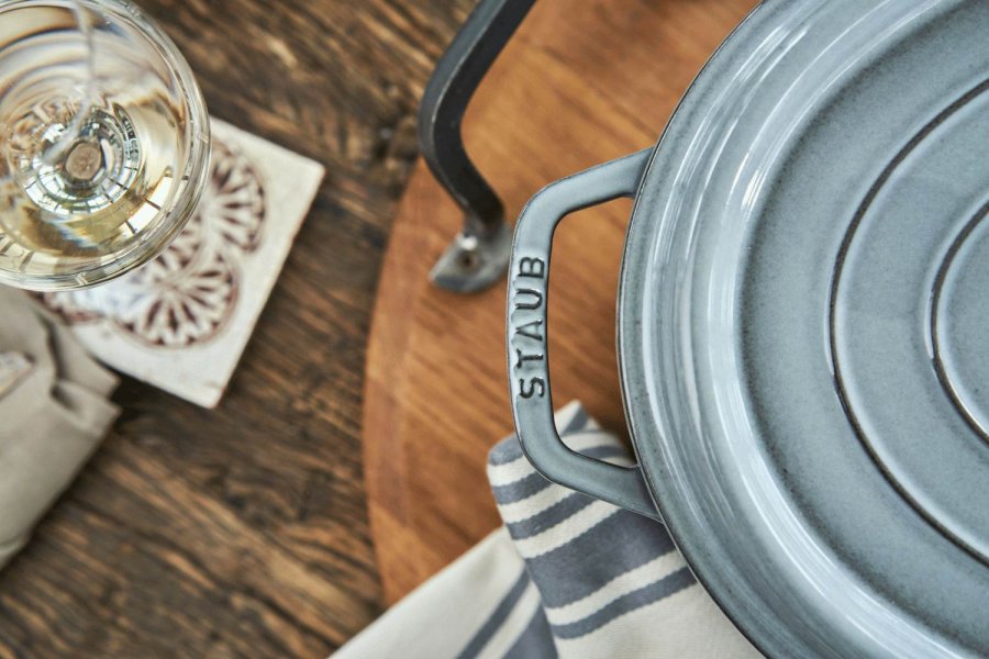 Staub La Cocotte Cocotte 37 cm/8 L, Graphitgrau