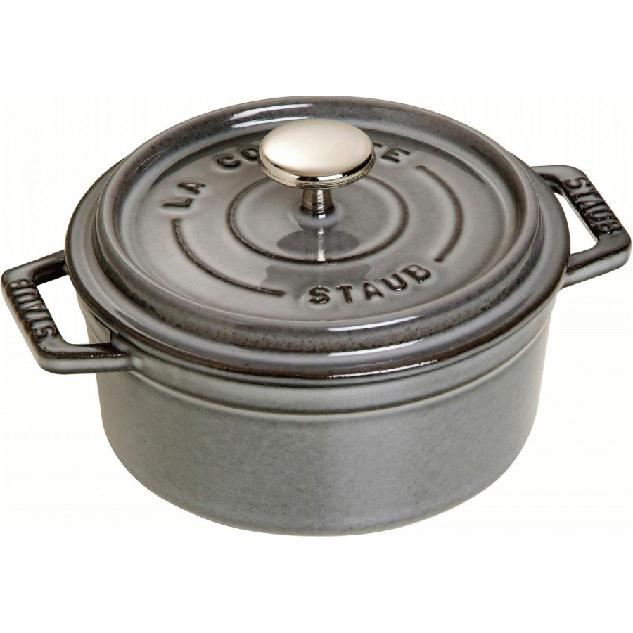 Staub La Cocotte Cocotte 12 cm/0,4 L, Grafitgr