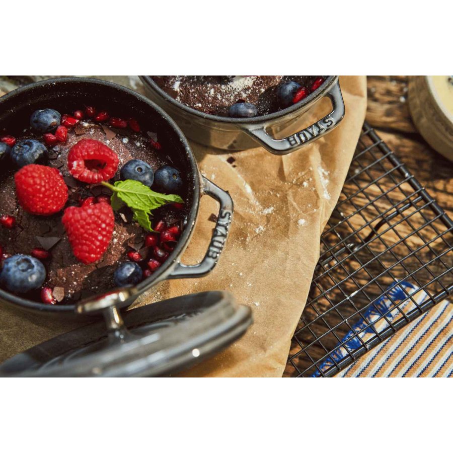 Staub La Cocotte Cocotte 12 cm/0,4 L, Grafitgr