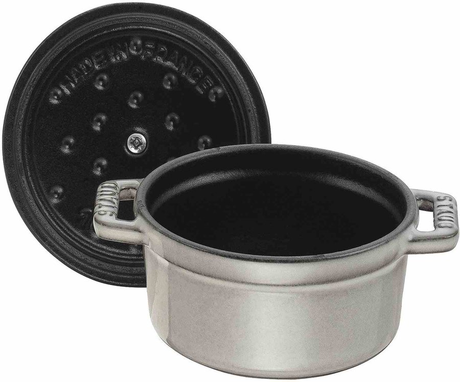 Staub La Cocotte Cocotte 12 cm/0,4 L, Grafitgr