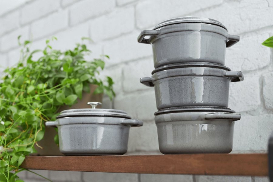 Staub La Cocotte Cocotte 16 cm/1,25 L, Graphitgrau