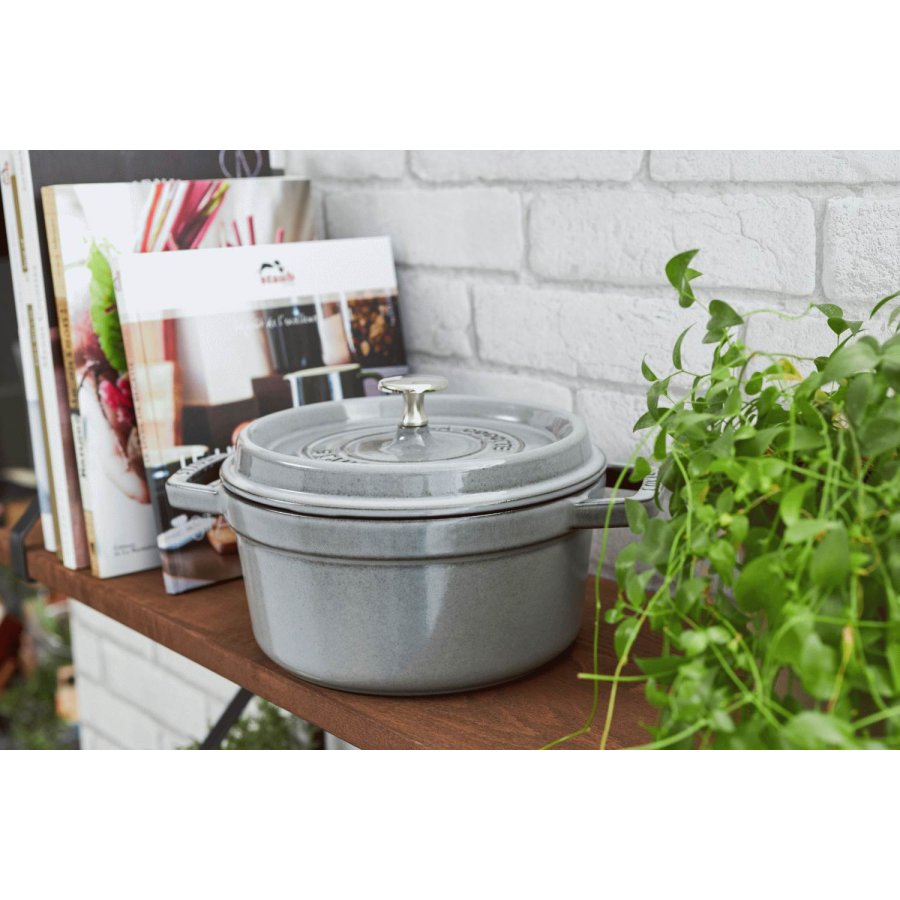 Staub La Cocotte Cocotte 18 cm/1,7 L, Graphitgrau