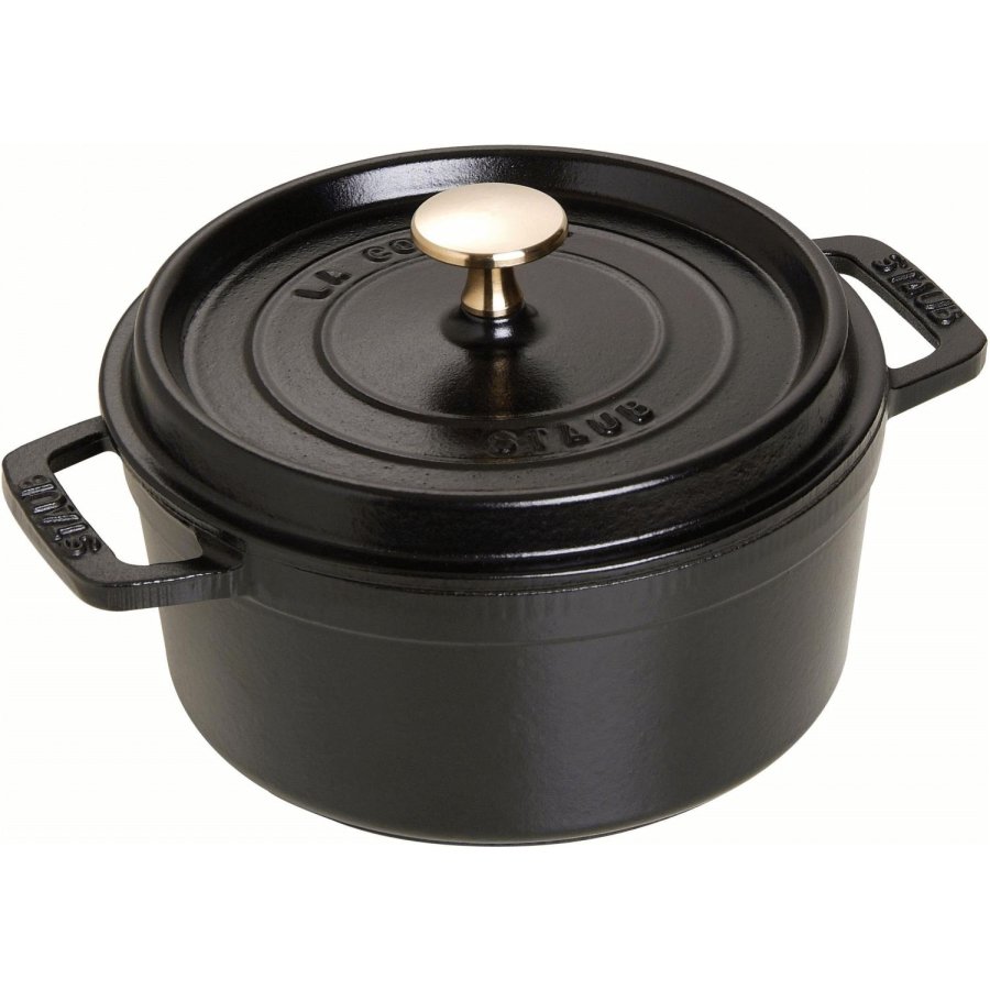 Staub La Cocotte Cocotte 18 cm/1,7 L, Sort