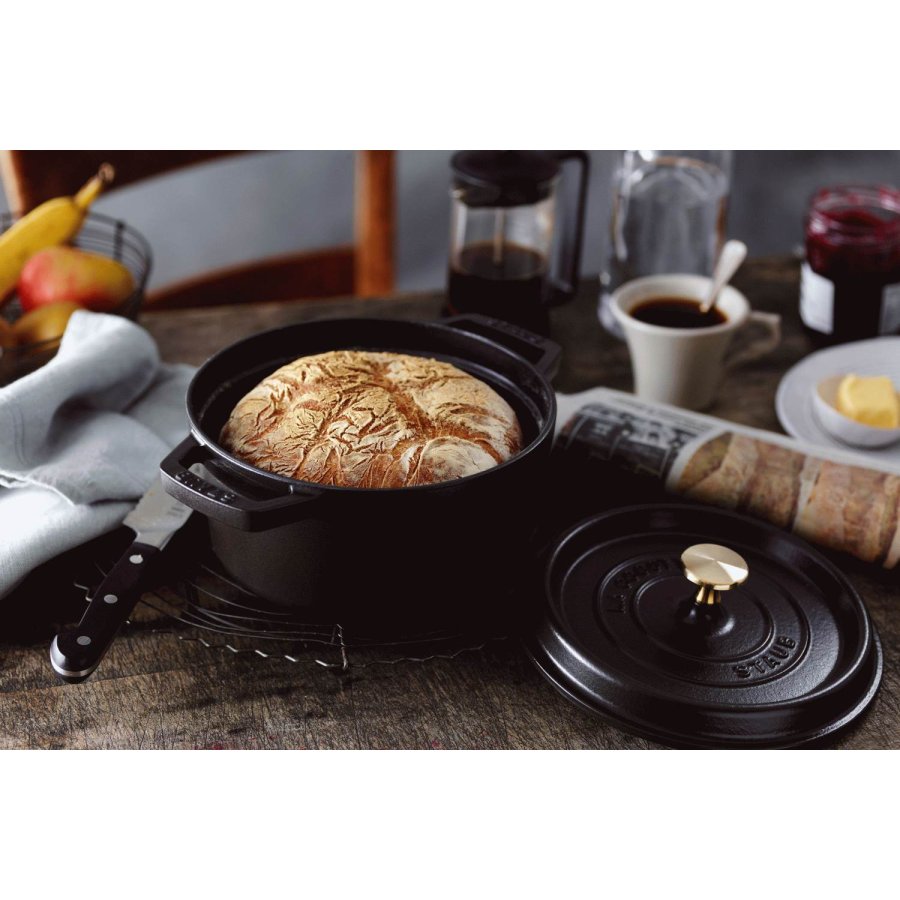 Staub La Cocotte Cocotte 18 cm/1,7 L, Sort