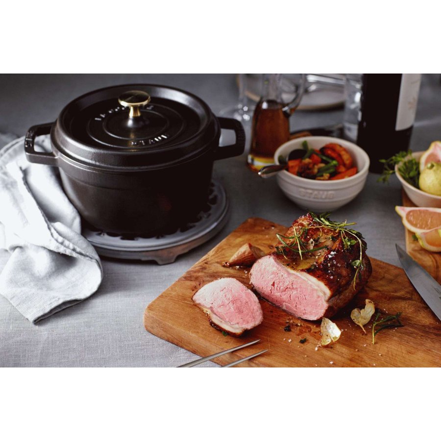 Staub La Cocotte Cocotte 20 cm/2,2 L, Sort