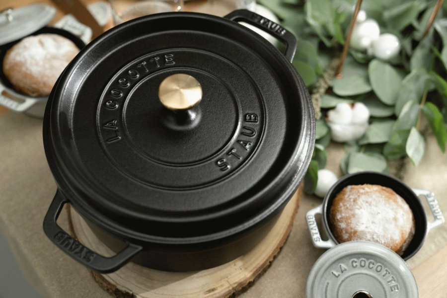 Staub La Cocotte Cocotte 30 cm/8,4 L, Sort