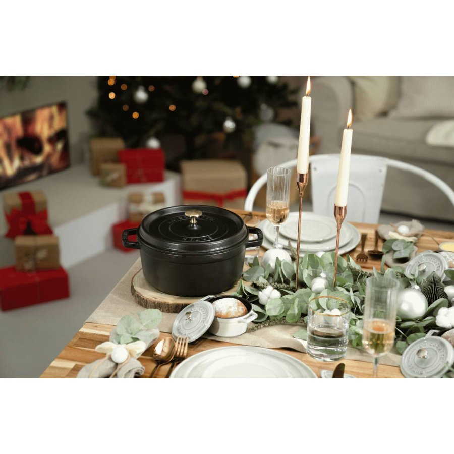 Staub La Cocotte Cocotte 30 cm/8,4 L, Sort
