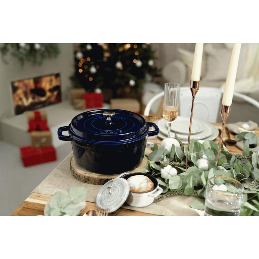Staub La Cocotte Cocotte 22 cm/2,5 L, Dunkelblau