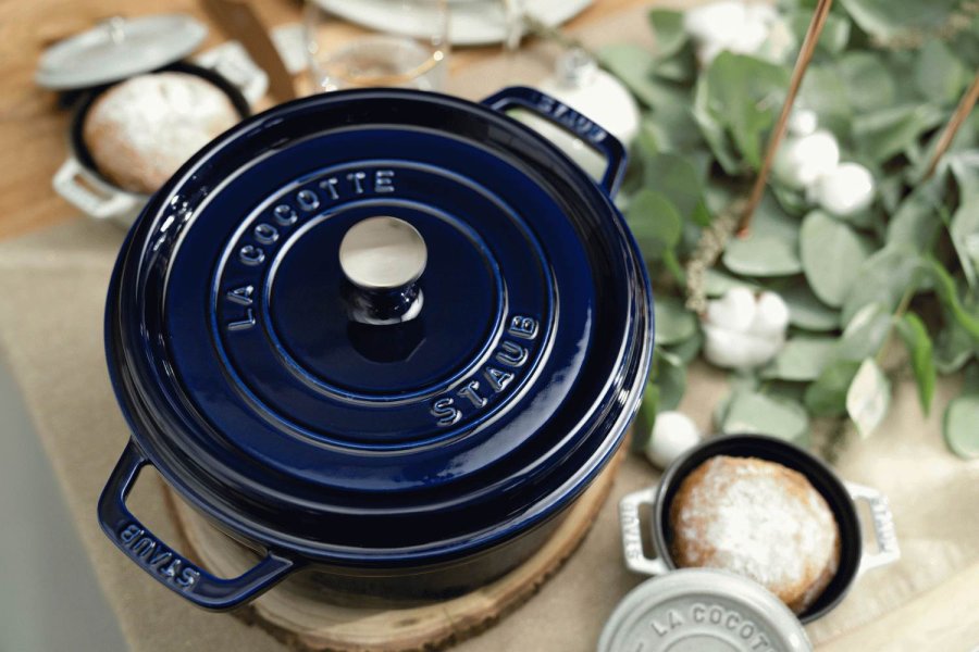 Staub La Cocotte Cocotte 22 cm/2,5 L, Dunkelblau