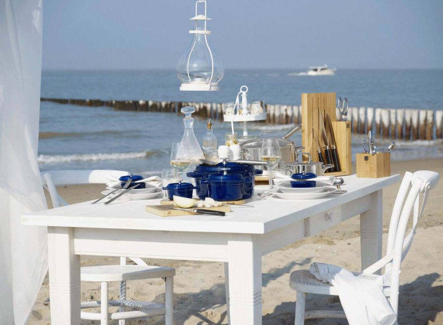 Staub La Cocotte Cocotte 22 cm/2,5 L, Dunkelblau