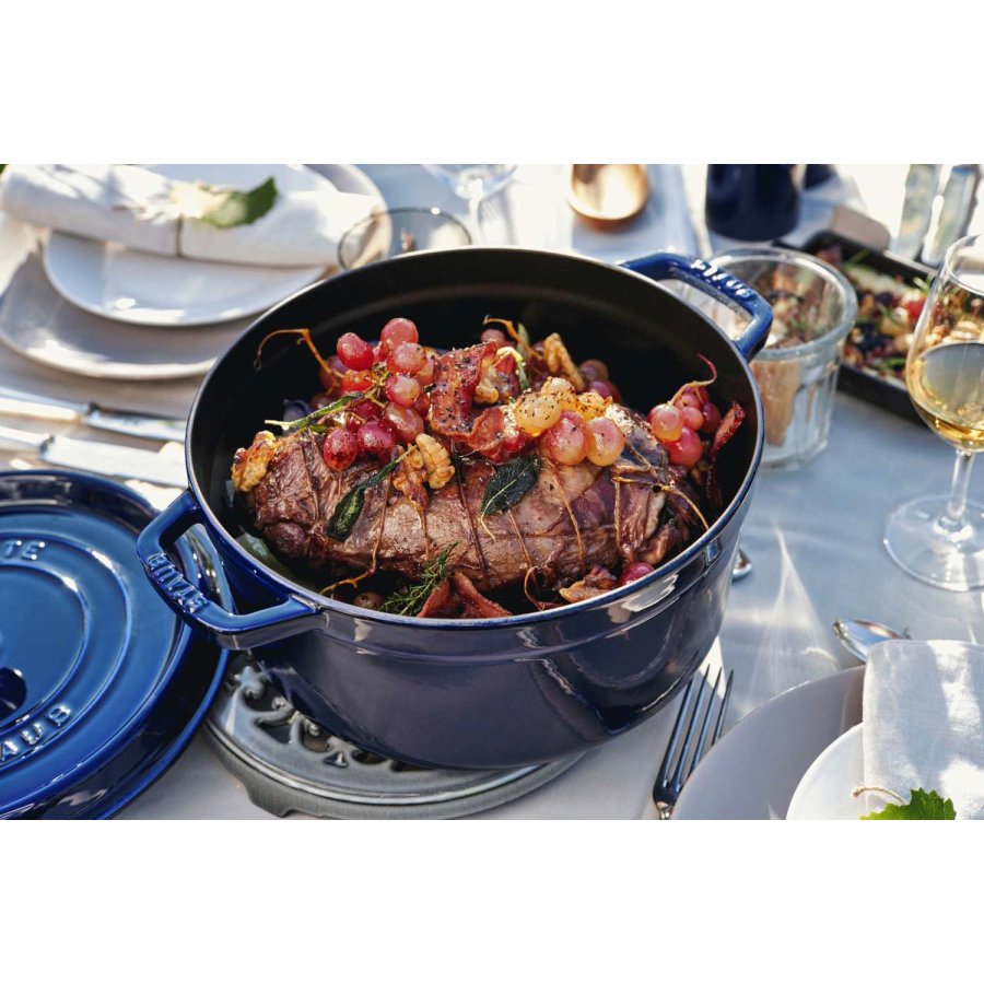 Staub La Cocotte Cocotte 28 cm/6,75 L, Dunkelblau
