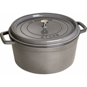 Staub La Cocotte Cocotte 34 cm/12,5 L, Graphitgrau