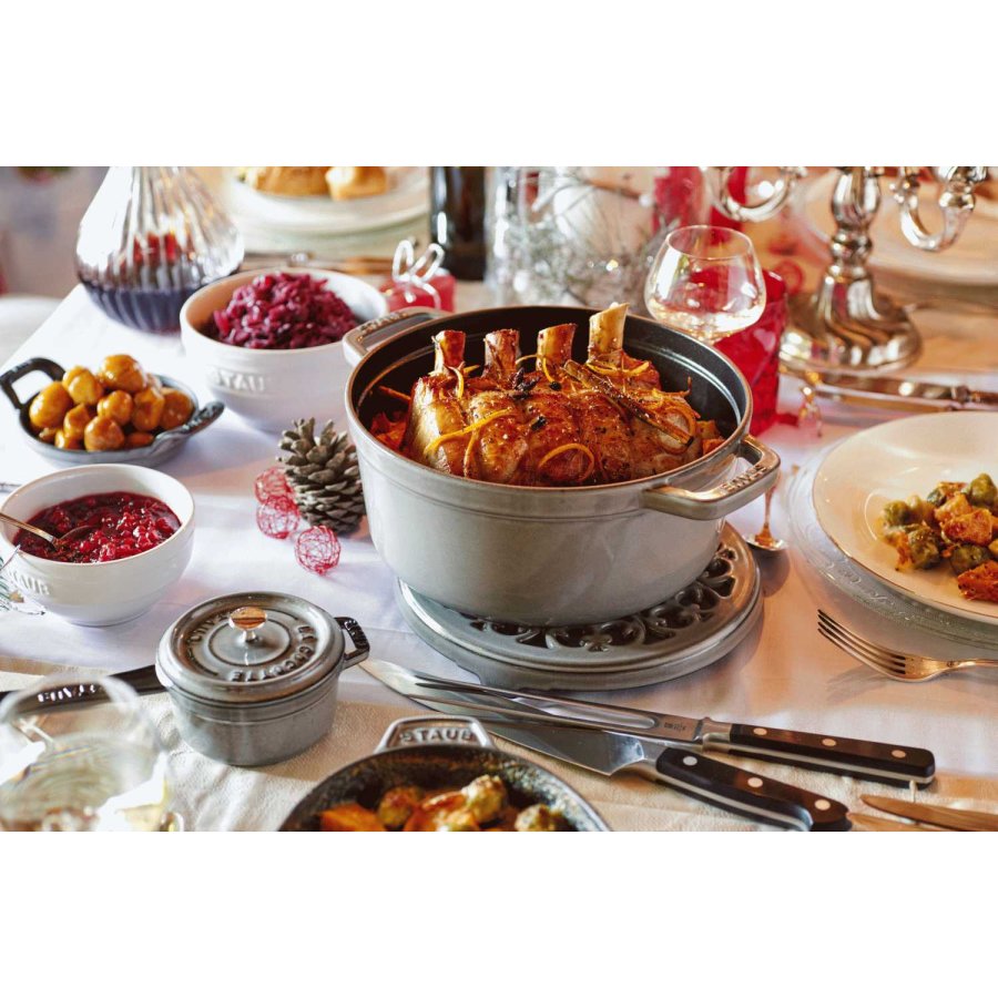 Staub La Cocotte Cocotte 34 cm/12,5 L, Grafitgr