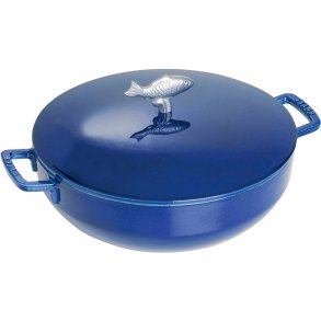 Staub Bouillabaisse-Topf 28 cm, Dunkelblau