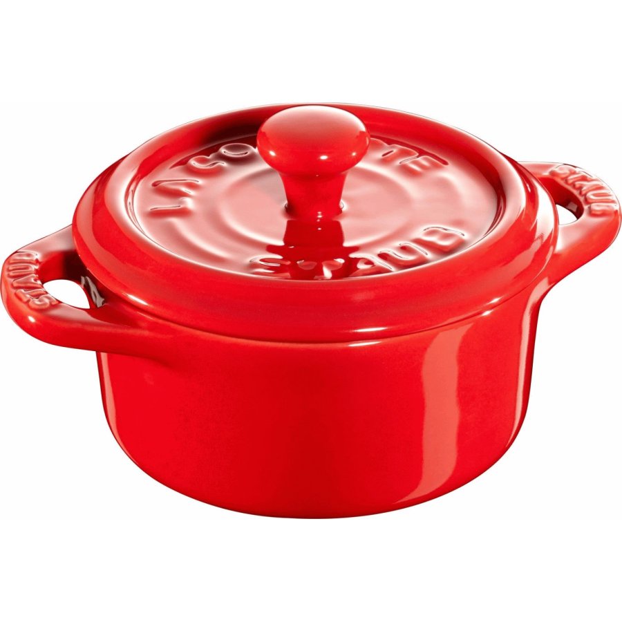 Staub Ceramique Mini-Cocotte 11 cm/0,25 L, Kirschrot