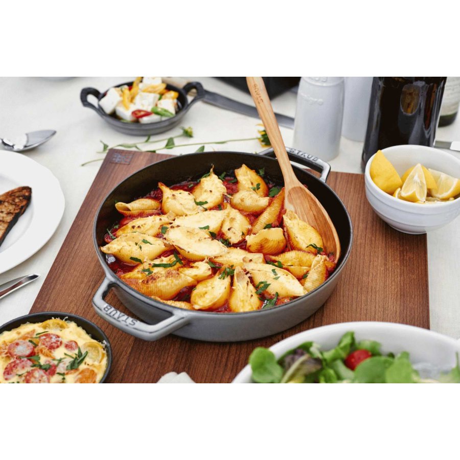 Staub Paellapfanne 34 cm, Graphitgrau