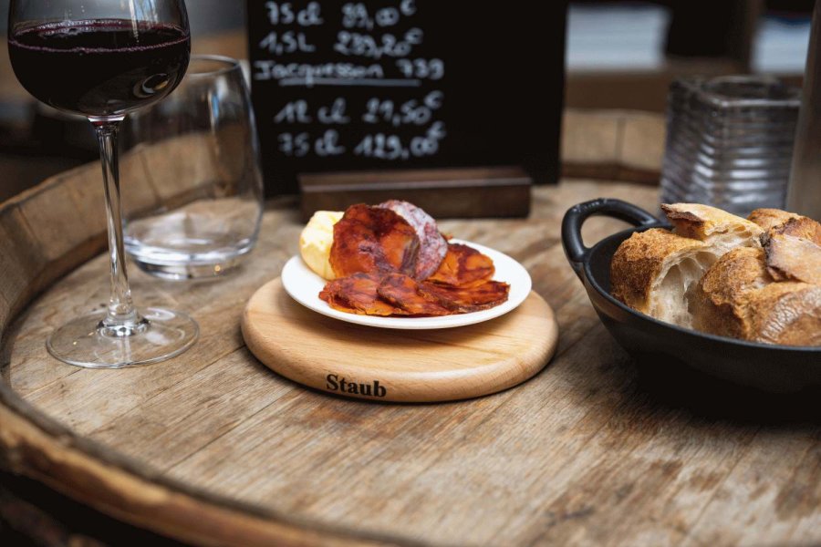 Staub Magnetischer Untersetzer 16 cm, Buche