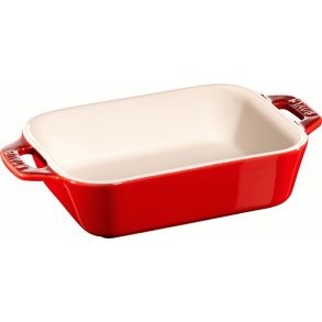 Staub Ceramique Auflaufform 11x14 cm, Kirschrot