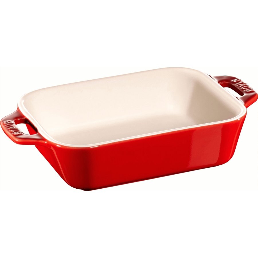 Staub Ceramique Auflaufform 11x14 cm, Kirschrot